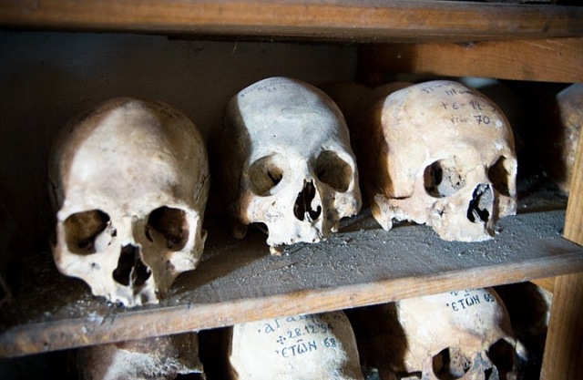 unknown ossuarium skulls 4