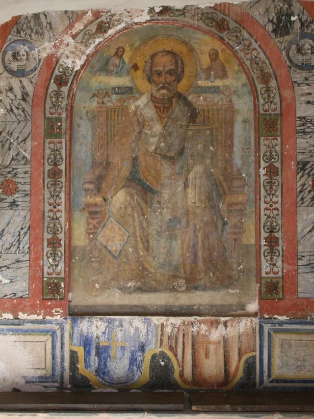 038 Stavronikita fresco