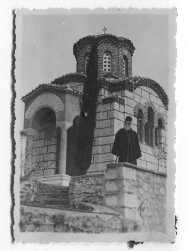 WWII Wehrmacht, Kloster auf dem Berg Athos, Chalkidiki, Griechenland 1941
