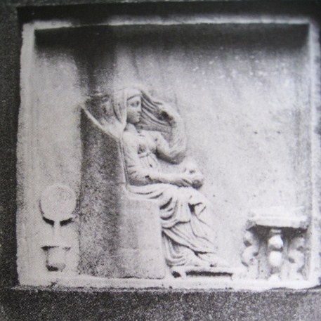 Xiropotamou - grave stone from Apollonia Thea ekali